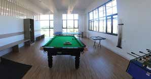 Indoor games room