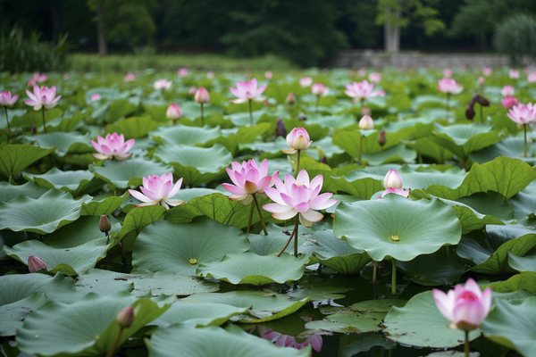 Lotus pond